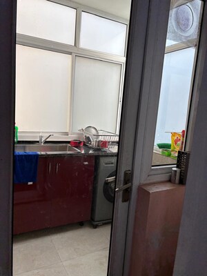 Kitchen in 3 BHK Apartment at M3M Atrium, Sector 57 – for Rent