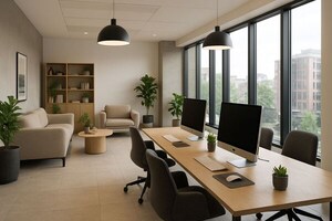 Team Area in  Office Space at Mundhwa – for Rent