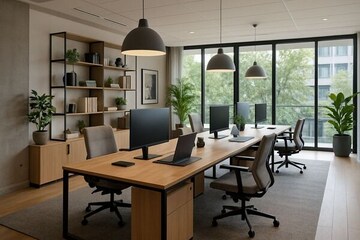 Team Area in  Office Space at Mundhwa – for Rent