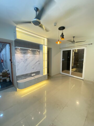 Living Room in 2 BHK Apartment at Eldeco Live By The Greens, Sector 150 – for Rent