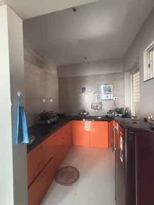 Kitchen in 2 BHK Apartment at Aastha Bhama Pearl, Wakad – for Rent