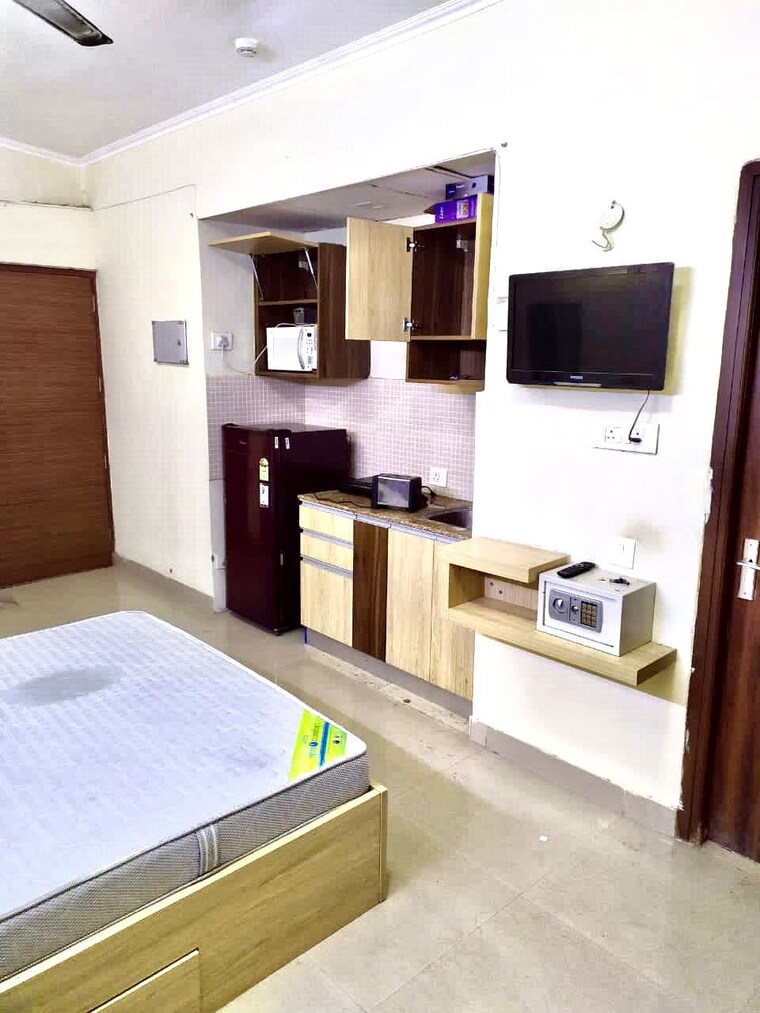 Bedroom, supertech-ecociti 1 RK 455 Sq.Ft. Apartment In Sector 137 Noida 9579206
