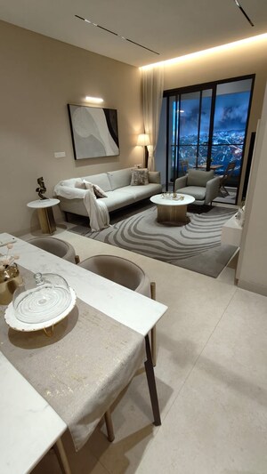 Living Room in 2 BHK Apartment at Thane West – for Sale