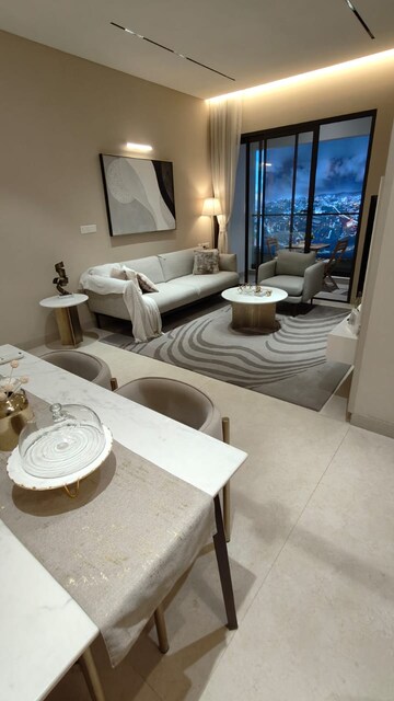 Living Room in 2 BHK Apartment at Thane West – for Sale