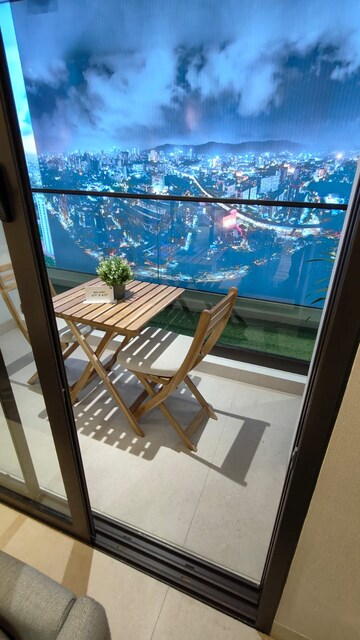 Balcony in 2 BHK Apartment at Thane West – for Sale