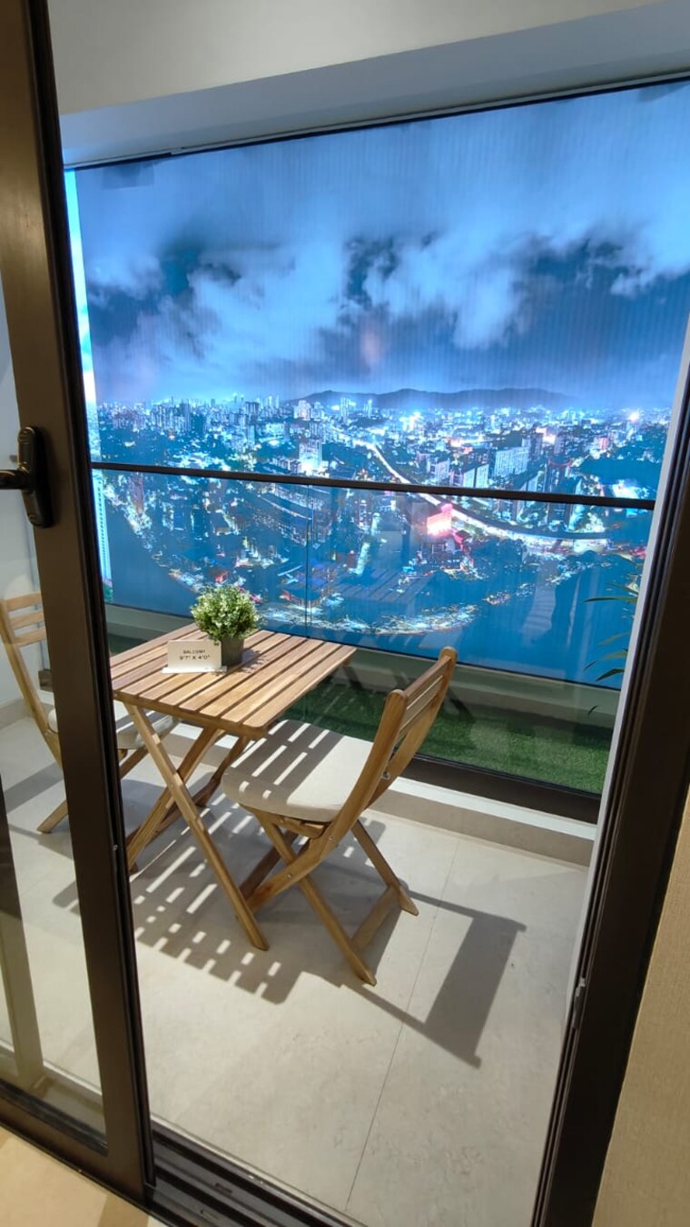 Balcony, thane west 2 Bedroom 870 Sq.Ft. Apartment In Thane West Thane 9579200