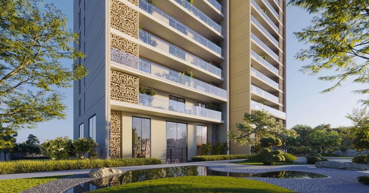 Exterior View, experion-windchants 4 Bedroom 4350 Sq.Ft. Apartment In Sector 112 Gurgaon 9579214