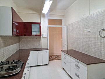 Kitchen in 3 BHK Apartment at Lodha World One, Worli – for Rent