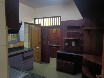 Kitchen in 3 BHK Apartment at Sarvashri Krishna Gardenia, Dollars Colony – for Rent