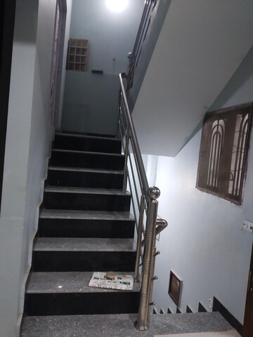 Staircase in 3 BHK Builder Floor at Aliganj – for Rent