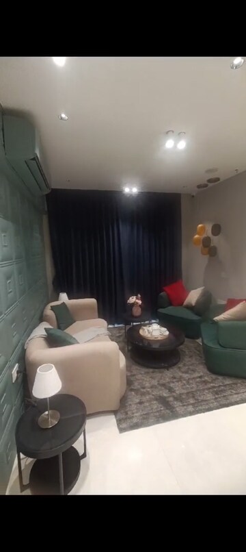 Living Room in 2 BHK Apartment at Neelam Senroofs, Nahur East – for Sale