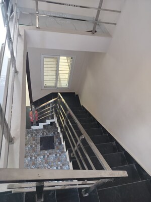Staircase in 2 BHK Independent House at Gomti Nagar – for Rent