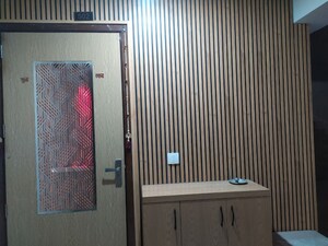 Bathroom in 3 BHK Apartment at Vaishnodevi Circle – for Rent