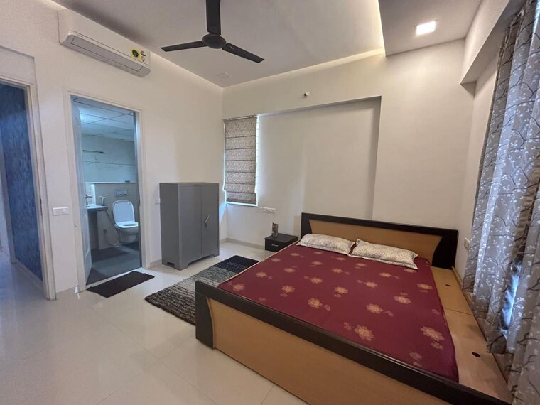Bedroom, kumar-princetown-royal 3 Bedroom 1650 Sq.Ft. Apartment In Undri Pune 9579289