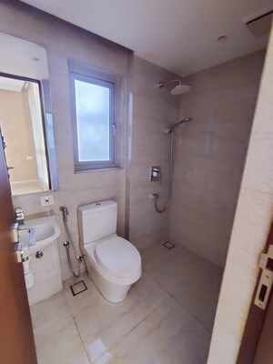 Bathroom in 2 BHK Apartment at One Hiranandani Park Preston, Ghodbunder Road – for Rent