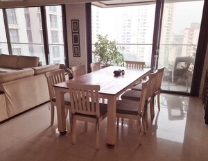 Living Room in 4 BHK Apartment at Adani Ten BKC, Bandra East – for Sale