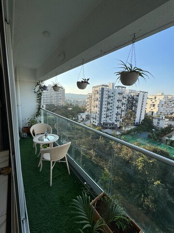 Balcony in 2 BHK Apartment at Lohia Odela, Bavdhan – for Rent