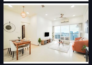 Living Room in 3 BHK Apartment at Runwal Greens Pinewood, Mulund West – for Sale