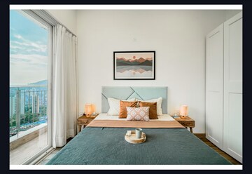 Bedroom in 3 BHK Apartment at Runwal Greens Pinewood, Mulund West – for Sale