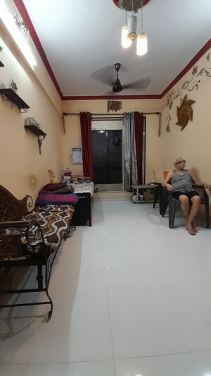 Living Room in 3 BHK Apartment at Umiya Dham, Badlapur West – for Sale