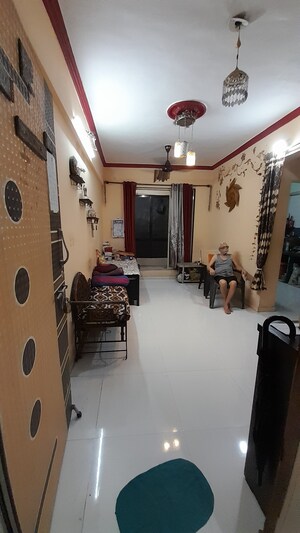 Living Room in 3 BHK Apartment at Umiya Dham, Badlapur West – for Sale