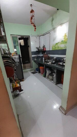Kitchen in 3 BHK Apartment at Umiya Dham, Badlapur West – for Sale
