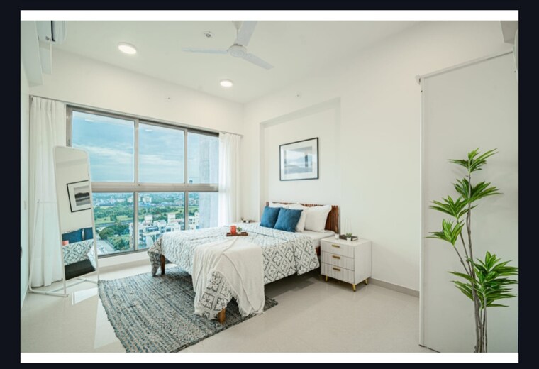 Bedroom, rajesh-raj-infinia 3 Bedroom 1095 Sq.Ft. Apartment In Malad West Mumbai 9579329
