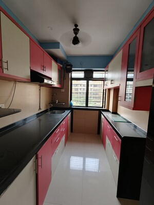 Kitchen in 1 BHK Apartment at New Saraswati CHS, Kandivali East – for Rent