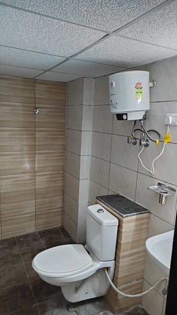 Bathroom in 2 BHK Apartment at Ratan Galaxy, Vrindavan Yojna – for Rent