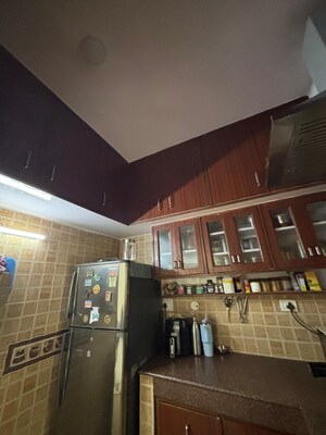 Kitchen in 2 BHK Apartment at Green India Place, Rajat Vihar – for Sale