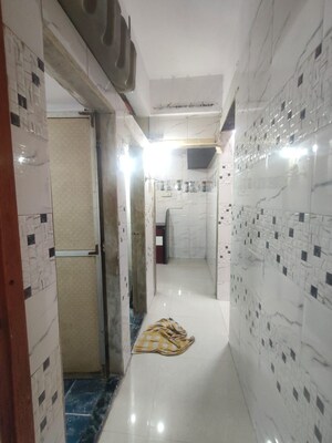 Bathroom in 1 BHK Apartment at Kopar Khairane – for Rent