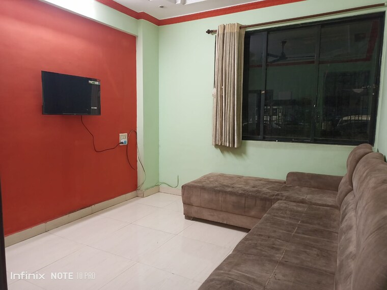 Living Room, kopar khairane 1 Bedroom 600 Sq.Ft. Apartment In Kopar Khairane Navi Mumbai 9579406