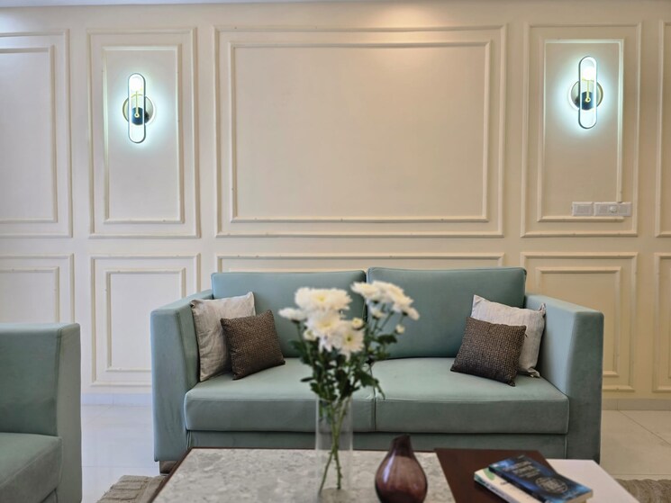 Living Room, ds-max-skycity 3 Bedroom 2293 Sq.Ft. Apartment In Thanisandra Bangalore 9579412