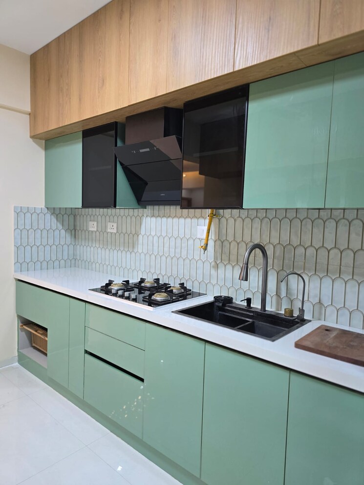 Kitchen, ds-max-skycity 3 Bedroom 2293 Sq.Ft. Apartment In Thanisandra Bangalore 9579412