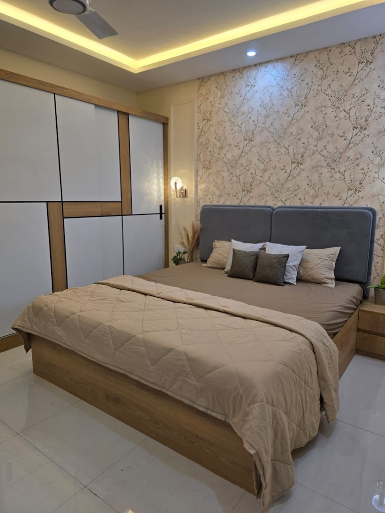 Bedroom, ds-max-skycity 3 Bedroom 2293 Sq.Ft. Apartment In Thanisandra Bangalore 9579412