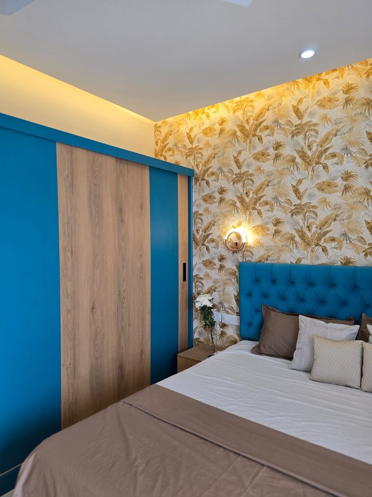 Bedroom, ds-max-skycity 3 Bedroom 2293 Sq.Ft. Apartment In Thanisandra Bangalore 9579412