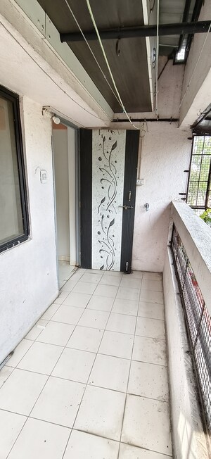 Balcony in 1 BHK Apartment at Wadgaon Sheri – for Rent