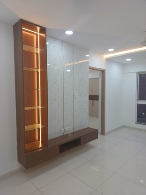 Living Room in 2 BHK Apartment at Godrej Nirvaan, Themghar – for Rent