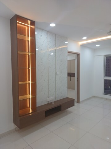 Living Room in 2 BHK Apartment at Godrej Nirvaan, Themghar – for Rent