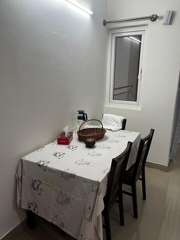 Dining area in 2 BHK Apartment at Ramky One North, Yelahanka – for Rent