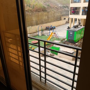 Balcony in 1 BHK Apartment at Frenny Platinum Tower, Vasai East – for Rent