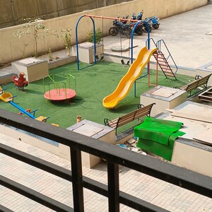 Balcony in 1 BHK Apartment at Frenny Platinum Tower, Vasai East – for Rent