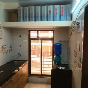 Kitchen in 1 BHK Apartment at Frenny Platinum Tower, Vasai East – for Rent