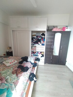 Bedroom in 2 BHK Apartment at Akshar Green World, Dighe – for Sale