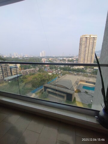 Balcony in 3 BHK Apartment at Akshar Green World, Dighe – for Sale