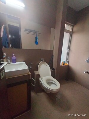 Bathroom in 3 BHK Apartment at Akshar Green World, Dighe – for Sale
