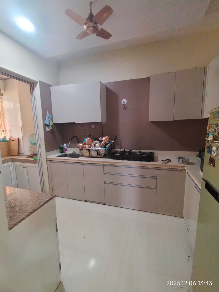 Kitchen, akshar-green-world 3 Bedroom 1510 Sq.Ft. Apartment In Dighe Navi Mumbai 9579456