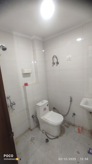 Bathroom in 2 BHK Builder Floor at Mehrauli – for Rent