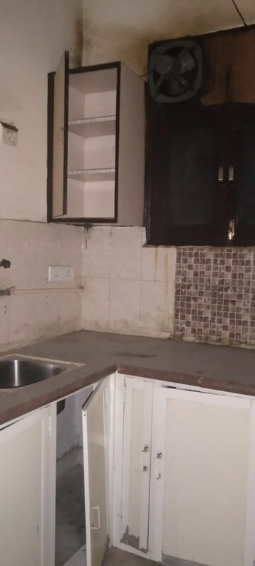 Kitchen in 2 BHK Builder Floor at Mehrauli – for Rent
