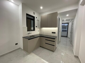 Bathroom in 1 BHK Builder Floor at Mehrauli – for Rent